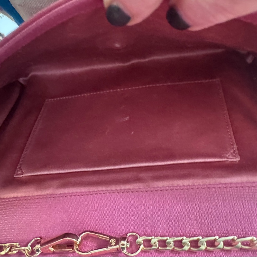 Yves SAINT LAURENT Calfskin Classic Y Ligne Clutch in Pink - Picture 6 of 14